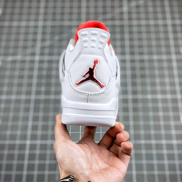 Jordan Retro 4 "Metallic Orange" Sneakers (Brand New) (Size 10.5) - Picture 8 of 9